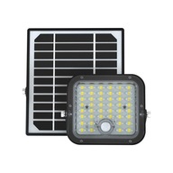 Solárny LED projektor V-TAC 10W IP65, časovač na diaľkové ovládanie, LiFePo 3,7 V 6000 mA čierny