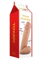 ToyJoy PRINCE Šarmantné 20 CM dildo DONG so žilami