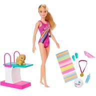 Barbie Dreamhouse Bábika Barbie Plavec GHK23