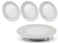 Sada halogénového stropného svietidla 6W LED SLIM 4x