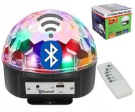 DISCO LED RGB Disco Ball projektor s diaľkovým ovládaním