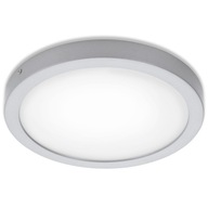 KÚPEĽŇOVÝ PLAFON - STRIEBORNÁ LED 21W - TEPLÁ IP44