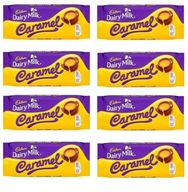 8x 120g CADBURY Mliečna mliečna karamelová čokoláda UK