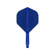 Target K-Flex Feathers + Shafts Dart Blue Short System