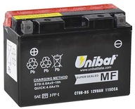 BATÉRIA UNIBAT CT9B-BS YT9B 12V 8Ah YZF-R7 YZF-R6