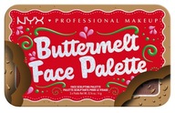 Paletka na kontúrovanie tváre NYX Buttermelt Face