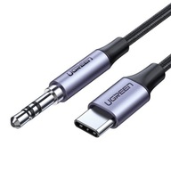 3,5 mm AUX na USB-C mini jack kábel UGREEN, 1m