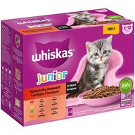 Whiskas Junior Classic jedlá v omáčke 24x 85g z Nemecka 24h