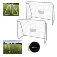 2x futbalové bránky KOVOVÉ bránky 124cm 2 ks