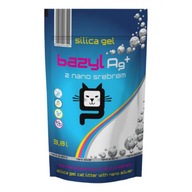 BAZYL Ag+ Silica Gel silikónové stelivo pre mačky 3,8l