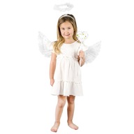 Kostým Angel Disguise Wings Halo Outfit