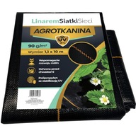 AGROTWOVEN 90G 1,1x10m BLACK AGROTWOVEN UV 3%