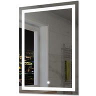 LED zrkadlo do kúpeľne 60x80 + TOUCH vypínač