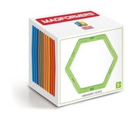 Magnetické bloky 3D Magformers Hexagons 12 ks