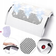 VÝKONNÝ KOLEKTOR NAIL PRACHU 80W, 2 ventilátory