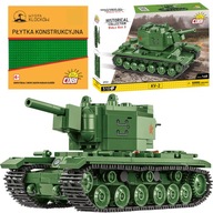 COBI 2731 BLOCKS TANK KV-2 ŤAŽKÉ VOJENSKÉ VOZIDLO VOJENSKÁ ARMÁDA 2. SV.