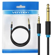 VENTION KÁBLOVÝ ADAPTÉR AUDIO MINIJACK 3,5MM JACK 6,35MM AUX TRS 5M