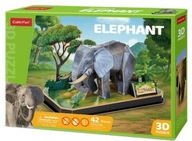 3D puzzle slon