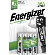 4x batérie ENERGIZER Extreme AAA 800 BLISTER