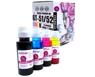 CMYK sada pre HP GT51 GT52 Ink 310 410 500 515