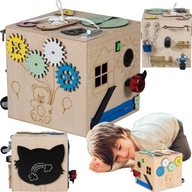 MONTESSORI SENZORY MANIPULATION CUB 16IN1