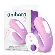 VIBRÁTOR PRE PÁRY BRIGHTMAUVE 2 MOTORY USB DIAĽK