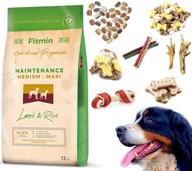 Fitmin Medium/Maxi Lamb&Rice 12kg + 101 zdarma