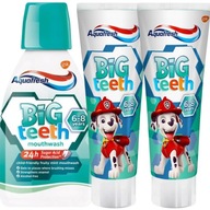 Pasta Aquafresh Paw Patrol 2x100ml + Tekutina 300ml