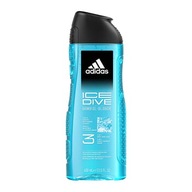 Adidas 3v1 ľadový sprchový gél 400 ml