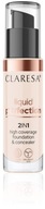 CLARESA LIQUID PERFECTION FOUNDATION COCEALER 2V1 101 30 ml