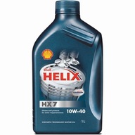 SHELL 10W40 1L. MOTOROVÝ OLEJ HELIX HX7