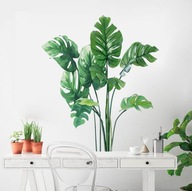 Nálepka na stenu Monstera Leaves Nature Stickers