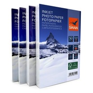 Lesklý fotopapier 4 balenia po 50 ks 10x15 180g 200 fotokusov