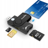 Inteligentná čítačka kariet USB SIM MMC Micro TFT/SD