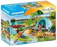 Playmobil Stan camping Holiday set Family Fun figúrky