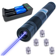 Modré laserové veľmi výkonné laserové ukazovátko