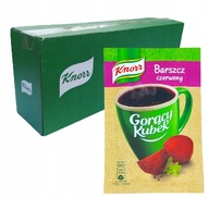 KNORR HORÚCI hrnček ČERVENÝ BORSTC 14g x 38ks