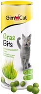 Gimcat GRAS BITS tablety na trávu pre mačky TRÁVA + VITAMÍNY 710 ks