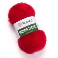 Priadza YarnArt MOHAIR TRENDY červená 105