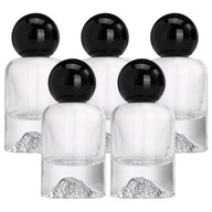 Fľaštička na parfum s atomizérom Flacon Crystal Arctic Black 5x30ml