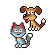 Pixel Puzzle Jixelz 3D Pets 700