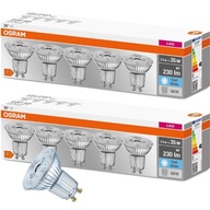 Osram halogénová žiarovka GU10 2,6W=35W 4000K x 10