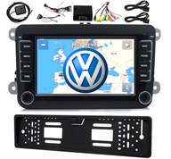 RÁDIO 2DIN GPS NAVIGÁCIA ANDROID CÚVACIA KAMERA VW