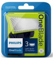 3x čepeľ noža pre Philips OneBlade QP230/50