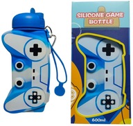 Športová fľaša GAME PAD Gym Fľaša na vodu pre hráča s výlevkou 600 ml