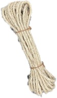 Sisalové lano, šnúrka na škrabadlá, škrabadlo, 8mm, 10m