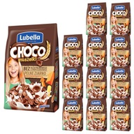 Lubella Mlekołaki Choco raňajkové cereálie, čokoládové škrupiny 12x250g