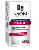 Krém proti vráskam AA Men Advanced Care 40+