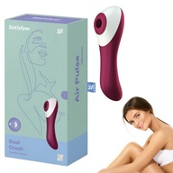 Dual Crush Satisfyer fialový stimulátor pre ňu