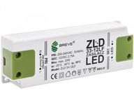 LED zdroj 12V DC 33W ZLD 33-12LF 2,75A